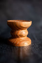 Candle Pedestal / Oak stain